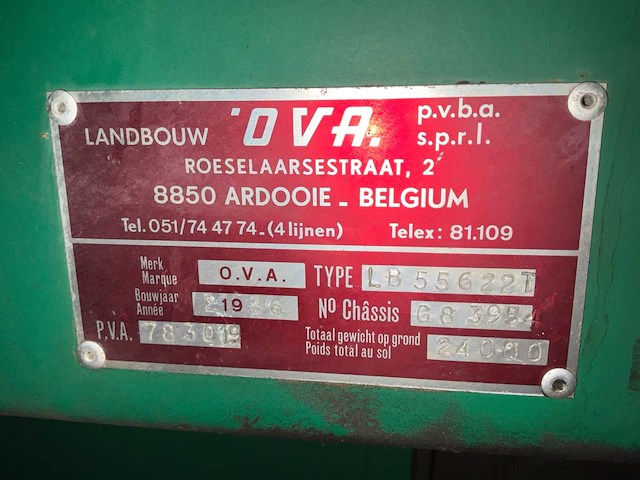 1986 o.v.a. lb55622t kipper - afbeelding 21 van  28