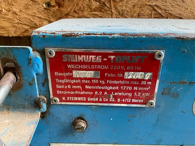 1986 toplift bouwlift - afbeelding 21 van  21