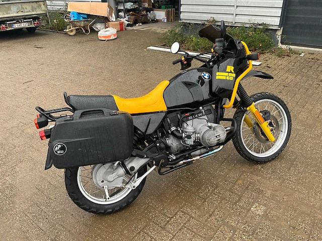 1987 bmw r 80gs motorfiets - afbeelding 1 van  18