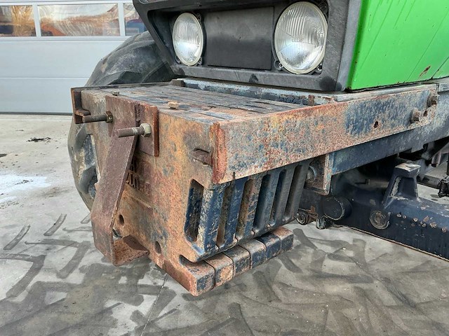 1987 deutz-fahr dx6.10 vierwielaangedreven landbouwtractor - afbeelding 6 van  23