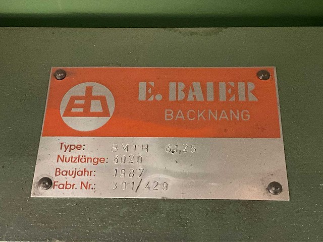 1987 e.baier bmth 61,25 plooibank - afbeelding 6 van  14