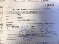 1987 ford escort cabriolet cabriolet - afbeelding 8 van  16