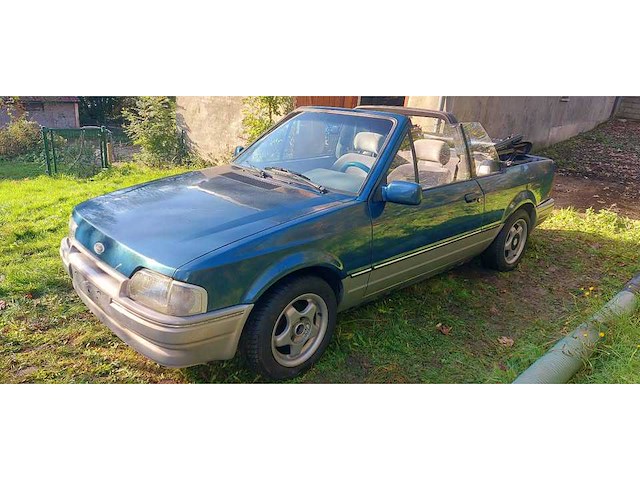 1987 ford escort cabriolet cabriolet - afbeelding 10 van  16