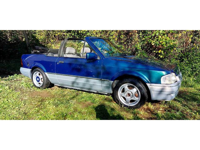 1987 ford escort cabriolet cabriolet - afbeelding 15 van  16