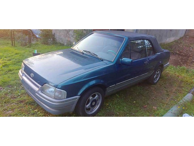 1987 ford escort cabriolet cabriolet - afbeelding 1 van  16