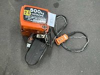 1987 hitachi 1/2snh2 kettingtakel - afbeelding 1 van  3