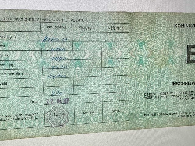 1987 international 453 oldtimer tractor - afbeelding 6 van  14