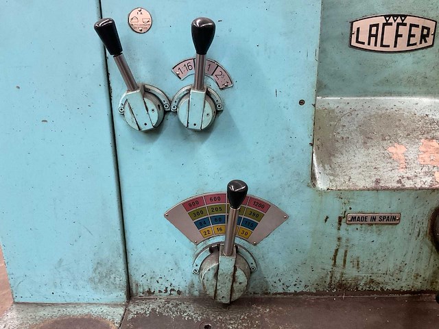 1987 lacfer cr-3 bankdraaibank - afbeelding 8 van  28