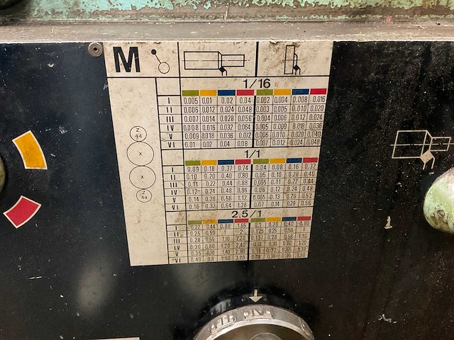 1987 lacfer cr-3 bankdraaibank - afbeelding 10 van  28