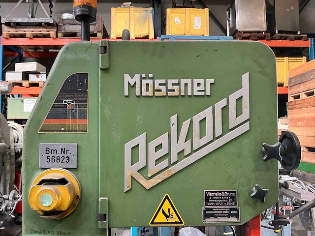 1987 mössner sm/420 lintzaagmachine - afbeelding 3 van  7