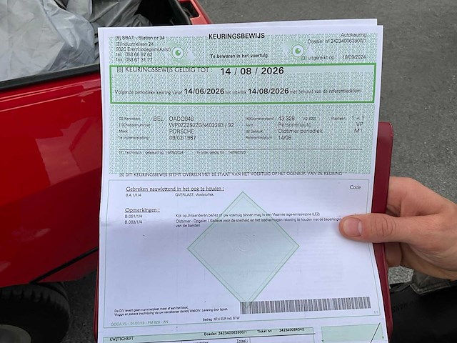 1987 porsche 924s - afbeelding 47 van  54