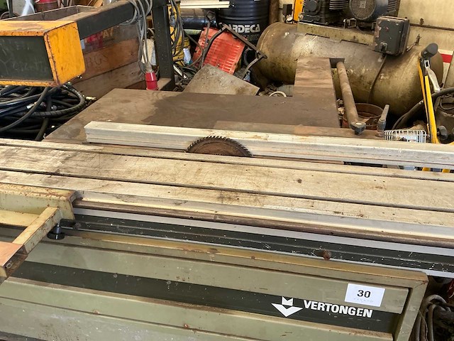 1987 vertongen az05 paneelcirkelzaagmachine - afbeelding 8 van  8