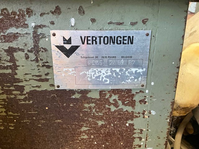 1987 vertongen az05 paneelcirkelzaagmachine - afbeelding 7 van  7