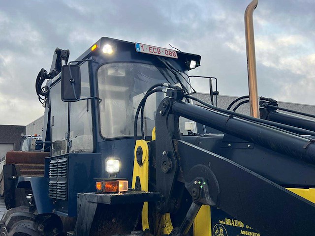 1987 volvo bm 6300 bulldozer met kraan - afbeelding 3 van  28