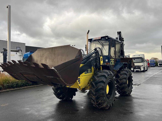 1987 volvo bm 6300 bulldozer met kraan - afbeelding 8 van  28