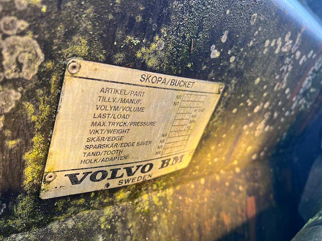 1987 volvo bm 6300 bulldozer met kraan - afbeelding 25 van  28