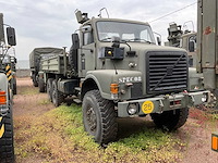 1987 volvo n10 6x6 met fassi 8m kraan legervoertuig - afbeelding 1 van  16