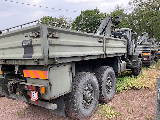 1987 volvo n10 6x6 met fassi 8m kraan legervoertuig - afbeelding 10 van  16