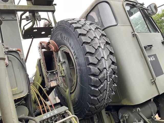 1987 volvo n10 6x6 met fassi 8m kraan legervoertuig - afbeelding 15 van  16