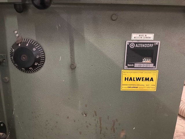 1988 altendorf f-45 paneelcirkelzaagmachine - afbeelding 8 van  10