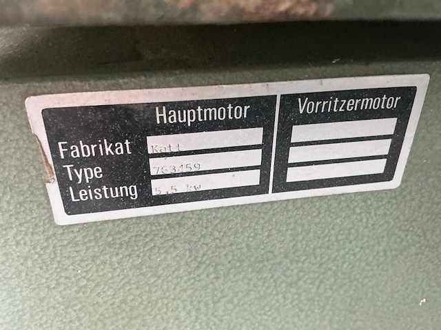 1988 altendorf f90 paneelcirkelzaagmachine - afbeelding 3 van  11