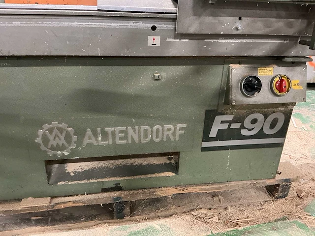 1988 altendorf f90 paneelzaag - afbeelding 3 van  10
