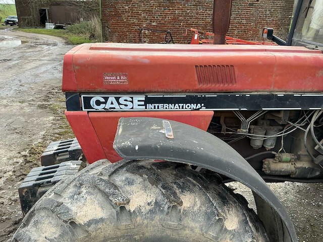 1988 case 1056xl vierwielaangedreven landbouwtractor - afbeelding 3 van  55