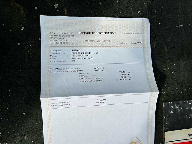 1988 case 1056xl vierwielaangedreven landbouwtractor - afbeelding 51 van  55