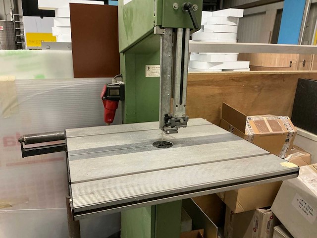 1988 elektra beckum bas 450 d lintzaagmachine - afbeelding 4 van  7