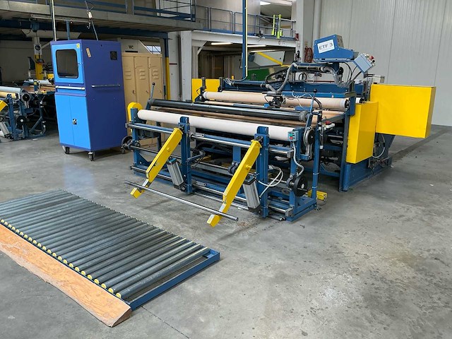 1988 etf 5522-23 textiel snijmachine (2000mm) - afbeelding 1 van  11