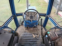 1988 ford 6610 antieke tractor + flatbed landbouwtrailer - afbeelding 7 van  12
