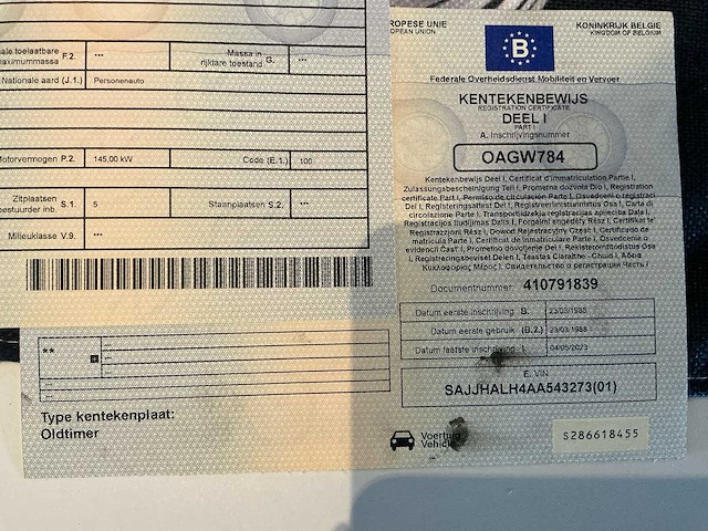 1988 jaguar sovereign - afbeelding 46 van  50