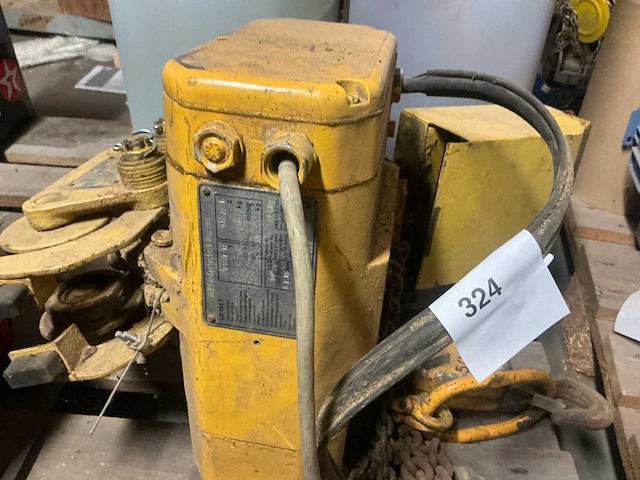 1988 liftket 10-24 rail elektrische kettingtakel - afbeelding 3 van  7