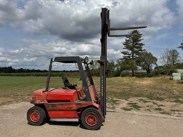 1988 linde h40dw vorkheftruck - afbeelding 4 van  10