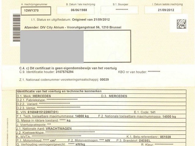 1988 mercedes 1419 event truck/roadshow truck/presentatieruimte 40m2 - afbeelding 4 van  5