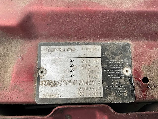 1988 pontiac trans am gta - 5.0 v8 – origineel belgische wagen - afbeelding 55 van  61