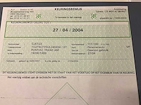 1988 pontiac trans am gta - 5.0 v8 – origineel belgische wagen - afbeelding 59 van  61