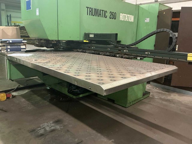 1988 trumpf trumatic 260 rotation ponsmachine - afbeelding 4 van  9