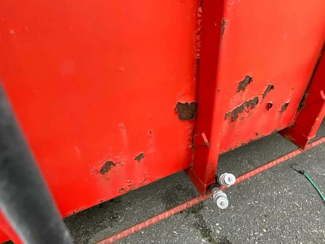 1989 atlas ak 3500c autolaadkraan op afzetcontainer - afbeelding 12 van  17
