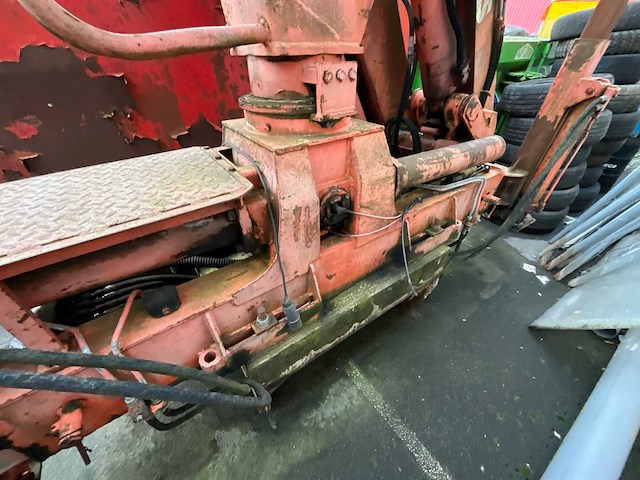 1989 atlas ak 3500c autolaadkraan op afzetcontainer - afbeelding 4 van  17