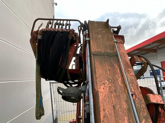 1989 atlas ak 3500c autolaadkraan op afzetcontainer - afbeelding 5 van  17