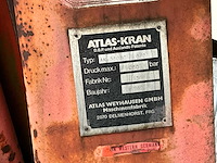 1989 atlas ak 3500c autolaadkraan op afzetcontainer - afbeelding 13 van  17