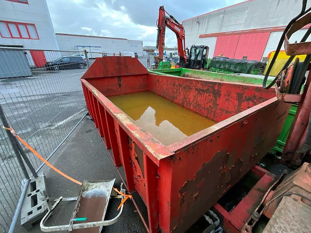 1989 atlas ak 3500c autolaadkraan op afzetcontainer - afbeelding 17 van  17