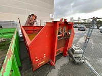 1989 atlas ak 3500c autolaadkraan op afzetcontainer
