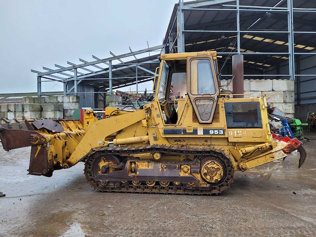1989 caterpillar 953 b bulldozer/ripper - afbeelding 1 van  16