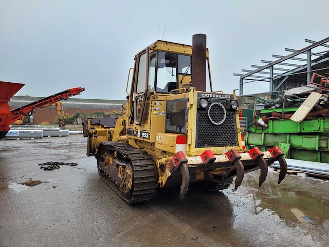 1989 caterpillar 953 b bulldozer/ripper - afbeelding 9 van  16