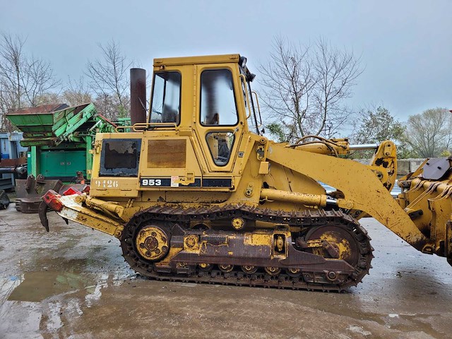 1989 caterpillar 953 b bulldozer/ripper - afbeelding 11 van  16