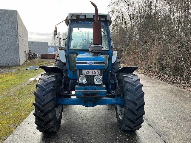 1989 ford 6410 vierwielaangedreven landbouwtractor - afbeelding 8 van  15
