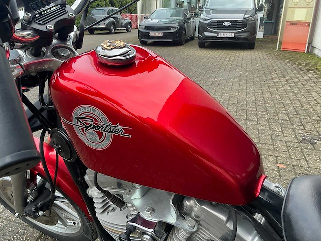 1989 harley davidson sportster 883xl oldtimer motorfiets - afbeelding 14 van  14
