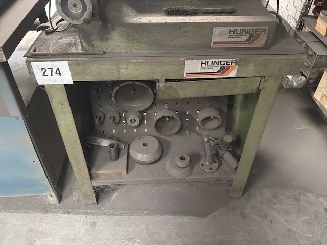 1989 hunger a324/2 boor en gereedschapsslijpmachine - afbeelding 4 van  5